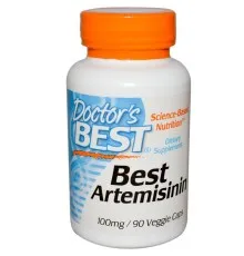 Травы Doctor's Best Артемизинин, Artemisinin, 100 мг, 90 гелевых капсул (DRB-00170)