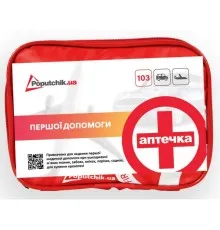 Автомобильная аптечка Poputchik первой помощи согласно ТУ (02-040-М)