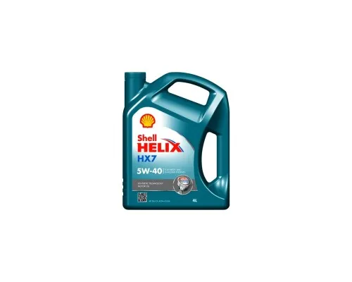 Моторное масло Shell Helix HX7 5W40 4л (2123)