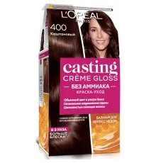 Фарба для волосся L'Oreal Paris Casting Creme Gloss 400 - Каштан 120 мл (3600521119518)