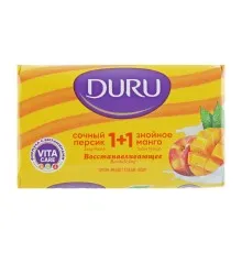 Твердое мыло Duru Сочный персик и знойное манго 80 г (8690506497323)