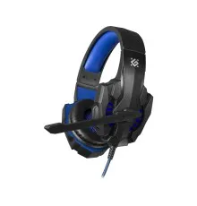 Наушники Defender Warhead G-390 Black-Blue (64038)