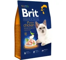 Сухой корм для кошек Brit Premium by Nature Cat Indoor 8 кг (8595602553228)