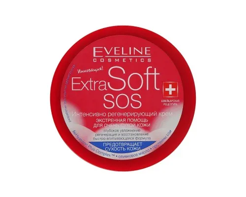 Крем для тела Eveline Cosmetics Extra Soft SOS Интенсивно регенерирующий 200 мл (5907609378996)