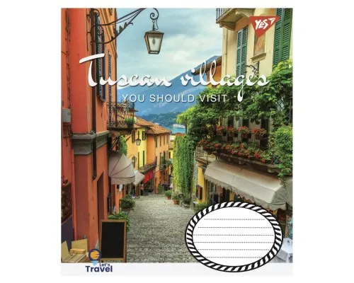 Тетрадь Yes А5 Tuscan villages 48 листов, линия (766032)