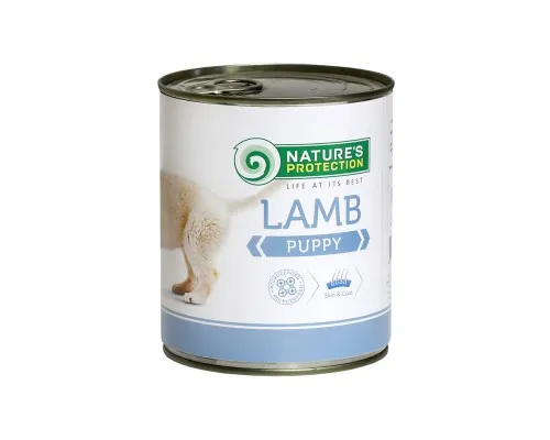 Консерви для собак Natures Protection Puppy Lamb 800 г (KIK24631)