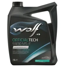 Моторное масло Wolf OFFICIALTECH 5W30 MS-F 5л (8308819)