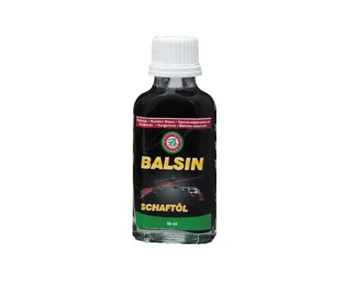 Мастило для зброї Ballistol Balsin Schaftol For Wood 50мл Red/Broun (23060)