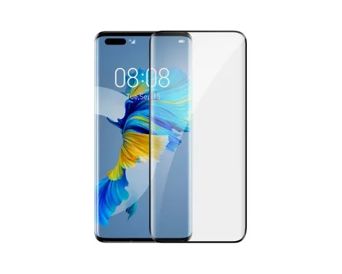 Стекло защитное PowerPlant 3D Huawei Mate 40 Pro (GL609567)