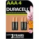 Аккумулятор Duracell AAA HR03 750mAh * 4 (5007331)