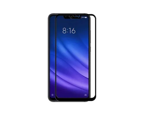 Скло захисне PowerPlant Full screen Xiaomi Mi 8 Lite, Black (GL606443)