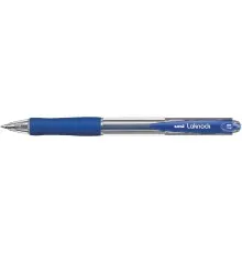Ручка шариковая UNI автоматическая Laknock синий 0,5 мм (SN-100.(05).Blue.)