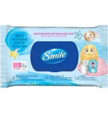 Туалетная бумага Smile Влажная Детская 44 шт. (4823071657005)