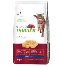 Сухой корм для кошек Trainer Natural Super Premium Adult с курицей 1.5 кг (8059149029627)