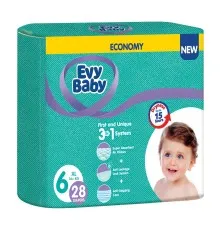 Підгузки Evy Baby XL Twin (16+ кг) 28 шт (8683881000233)