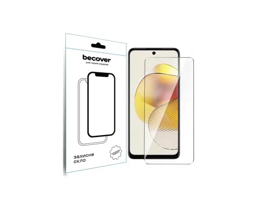 Скло захисне BeCover Motorola Moto G73 3D Crystal Clear Glass (709738)