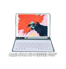 Чохол до планшета BeCover with Keyboard Apple iPad Air 5 (2022) 10.9" Dark Green (709678)