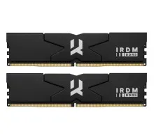 Модуль памяти для компьютера DDR5 64GB (2x32GB) 6400 MHz IRDM Black Goodram (IR-6400D564L32/64GDC)