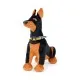 Мяка іграшка WP Merchandise Доберман Зевс у патріотичному ошийнику (FWPPATRIOTDM23BK0)