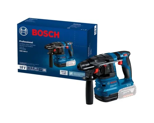 Перфоратор Bosch GBH 185-LI, 18В, SDS-Plus, 1.9Дж, безщітковий (без АКБ та ЗП) (0.611.924.020)