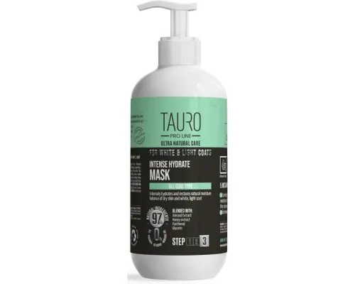 Маска для тварин Tauro Pro Line Ultra Natural Care 400 мл (TPL63621)