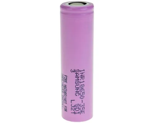 Аккумулятор 18650 Li-Ion 3350mAh 3.6V 5A JHY (N18650CP-34E)