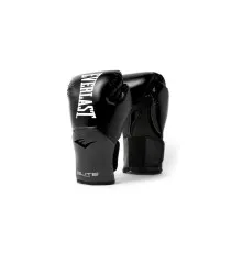 Боксерські рукавички Everlast Elite Training Gloves 870270-70-81 чорний/сірий 10 oz (009283609061)