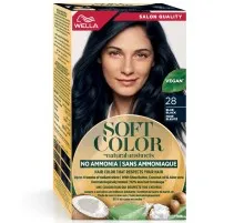 Краска для волос Wella Soft Color Безаммиачная 28 - Сине-черный (3614228865876)