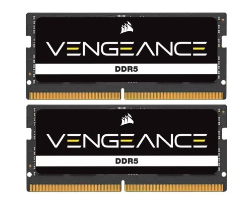 Модуль памяти для ноутбука SoDIMM DDR5 64GB (2x32GB) 4800 MHzPro Overclocking Corsair (CMSX64GX5M2A4800C40)