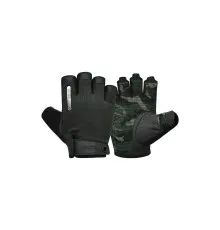 Рукавички для фітнесу RDX T2 Half Army Green XL (WGA-T2HA-XL)