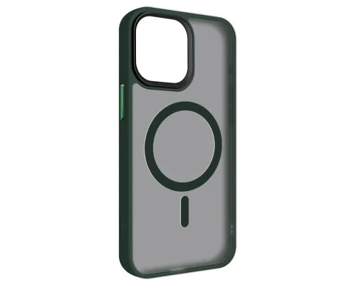 Чохол до мобільного телефона Armorstandart Uniq Magsafe Apple iPhone 15 Pro Max Dark Green (ARM75321)