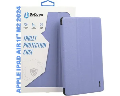 Чохол до планшета BeCover Tri Fold Hard Apple iPad Air 11" M2 2024 Purple (711417)