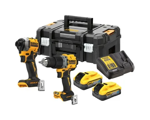 Набор электроинструментов DeWALT 18В XR Li-lon 2x5Ah, DCD805, DCF850, TSTAK (DCK2050H2T)