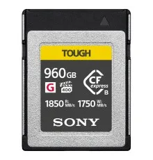 Карта памяти Sony 960GB CFexpress Type B Tough (CEBG960T.CE7)