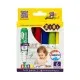 Фломастери ZiBi BABY Line SUPER JUMBO SUPERWASHABLE 6 кольорів (ZB.2816)