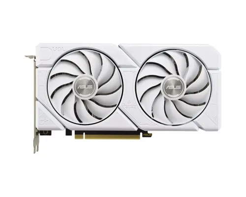 Відеокарта ASUS GeForce RTX4070 SUPER 12Gb DUAL OC WHITE EVO (DUAL-RTX4070S-O12G-EVO-WHITE)