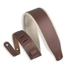 Ремінь для гітари Levy's Classics Series Padded Two-Tone Guitar Strap (Brown, Cream) (M26PD-BRN_CRM)