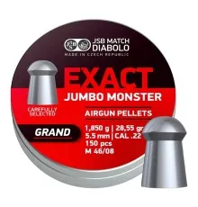 Пульки JSB Exact Jumbo Monster Grand 5,52 мм 1,85 г (150 шт/уп) (546488-150)