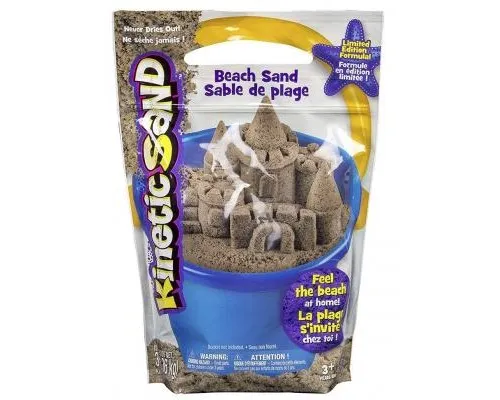 Набір для творчості Kinetic Sand BEACH натуральный цвет, 1 360 г от 3 до 5 лет (71435)