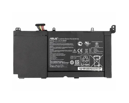 Акумулятор до ноутбука PowerPlant ASUS VivoBook S551L (A42-S551) 11.4V 4400mAh (NB430765)