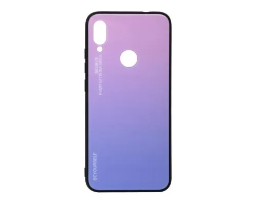 Чохол до мобільного телефона BeCover Gradient Glass Xiaomi Redmi 7 Pink-Purple (703594)