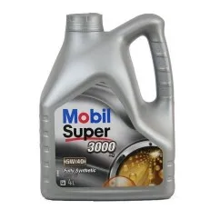 Моторное масло Mobil SUPER 3000 5W40 4л (MB 5W40 3000 4L)