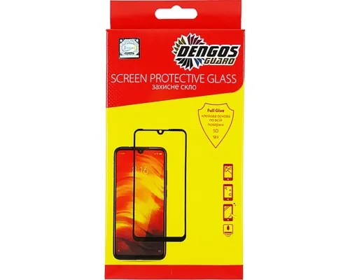 Стекло защитное Dengos Full Glue для OPPO A54 (black) (TGFG-176)