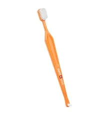 Зубная щетка Paro Swiss M39 средней жесткости оранжевая (7610458007167-orange)