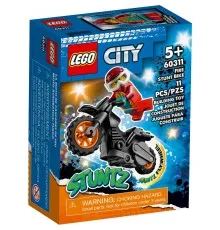Конструктор LEGO City Stuntz Огненный трюковый мотоцикл 11 деталей (60311)