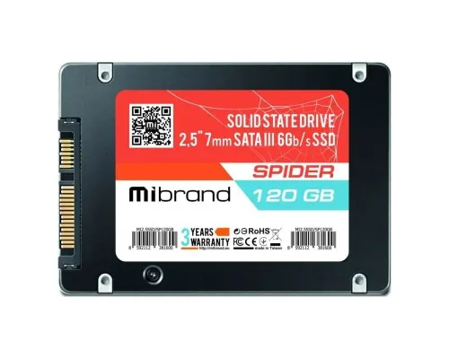 Накопитель SSD 2.5 120GB Mibrand (MI2.5SSD/SP120GB)