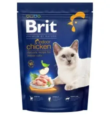 Сухий корм для кішок Brit Premium by Nature Cat Indoor 800 г (8595602553068)
