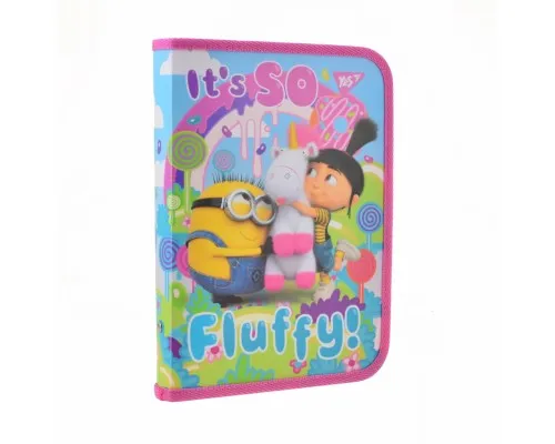 Папка для тетрадей Yes В5 на молнии Minions Fluffy (491657)