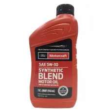 Моторна олива Ford Motorcraft Synthetic Blend 5W-30 946 ml (XO5W30Q1SP)