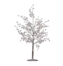 Украшение декоративное YES! Fun Дерево с кристаллами, 35 см, серебро (974107)